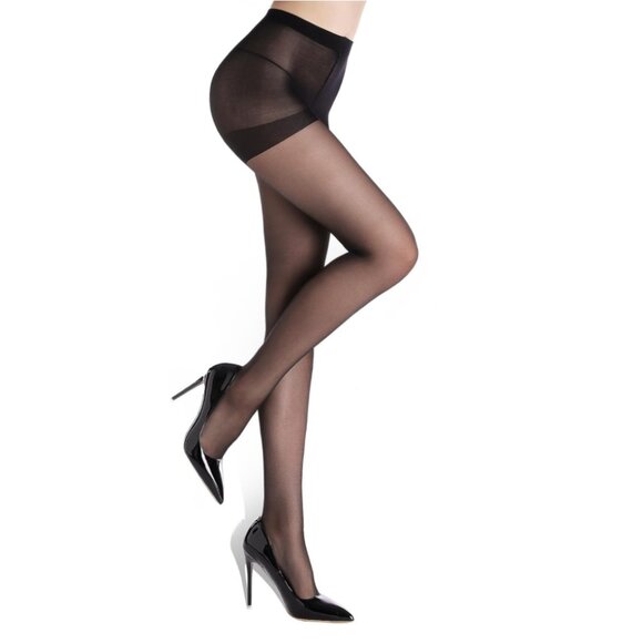 3/$15 | NEW! Sheer black tights 20 Denier - Picture 1 of 3